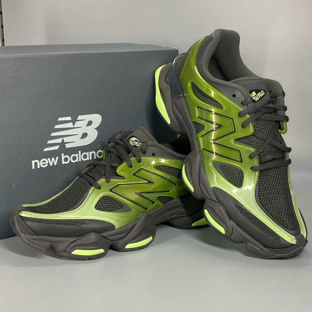 New Balance 9060 X U9060IDG Alpine Green Black Men 10 Women 11.5 Shoes